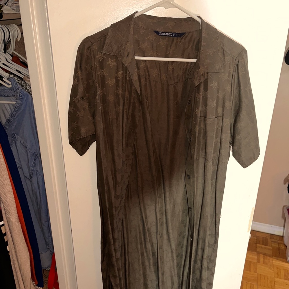 Long Zara overshirt/blouse